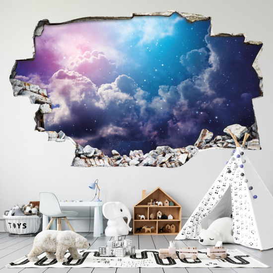 3D Wandtattoo - Nacht