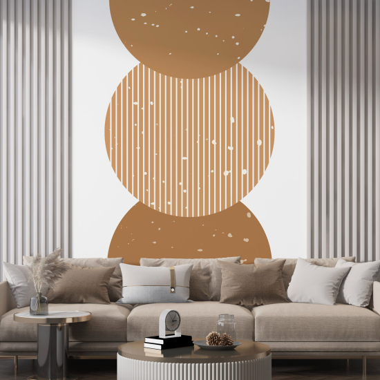 Aufkleber Bögen Halbmonde und Rund