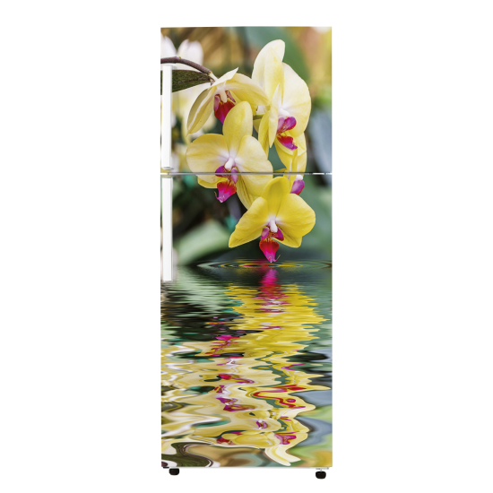 Kühlschrankaufkleber - Orchideen