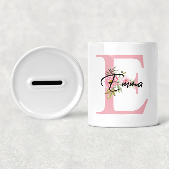 Personalisierte Sparschwein für Kinder - E