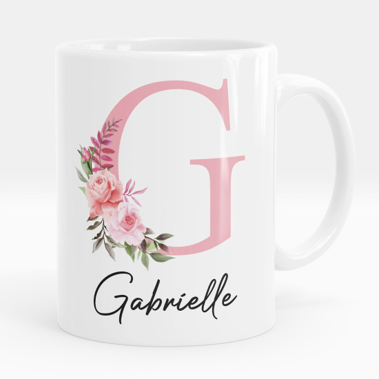 Personalisierte Tasse - Buchstabe G