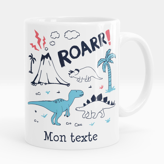 Personalisierte Tasse - Dinosaurier