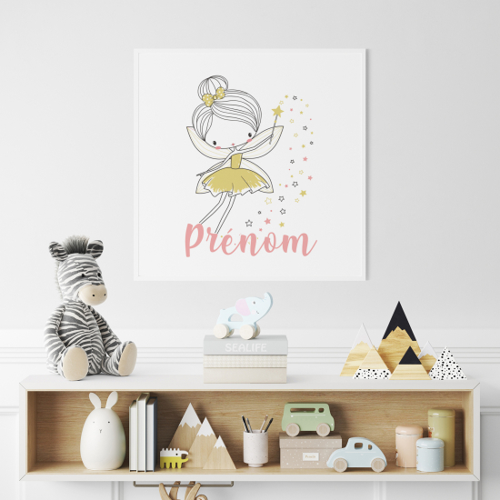 Personalisiertes Kinderposter - Fee
