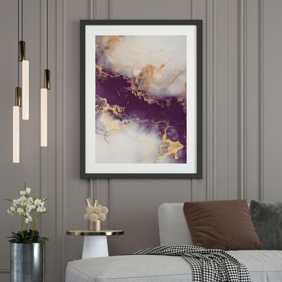 Poster - Marmor-Effekt