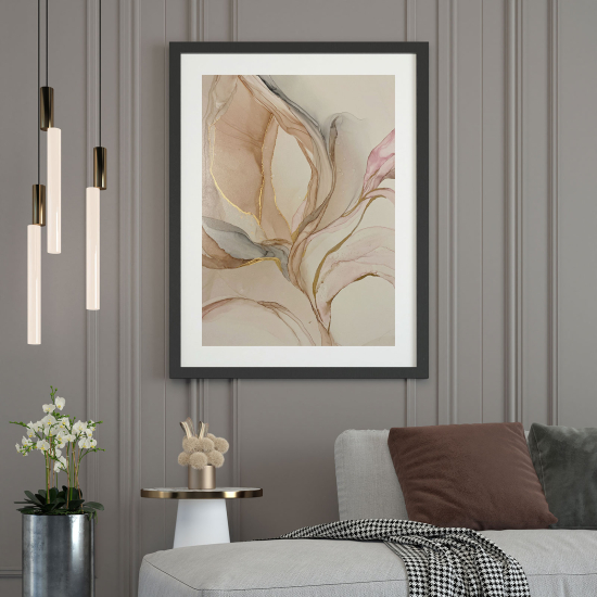 Poster - Marmor-Effekt