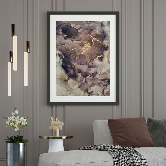 Poster - Marmor-Effekt