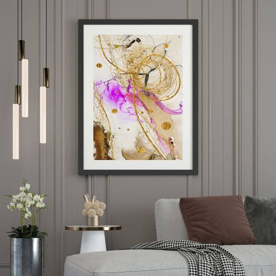 Poster - Marmor-Effekt