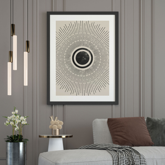 Poster - Sonne Boho
