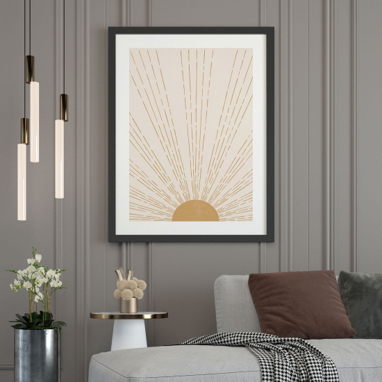 Poster - Sonne Boho
