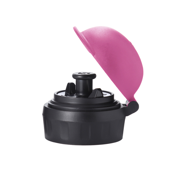 Rosa Verschluss für isolierte Kinderflaschen