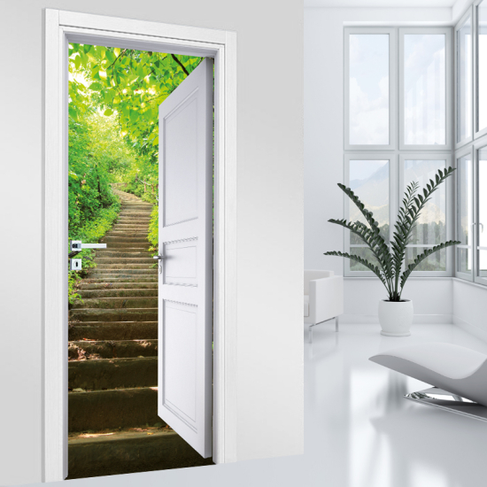 Türaufkleber - Treppen