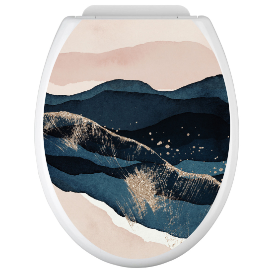 WC Aufkleber - Design