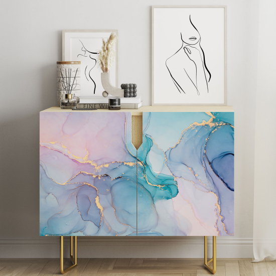 Möbelfolie - Marmor-Effekt