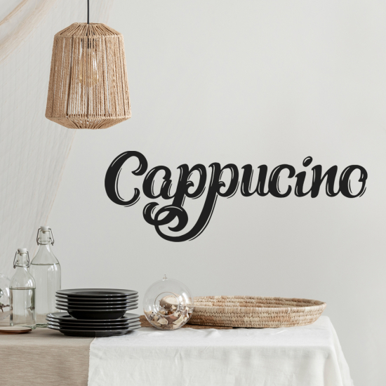 Wandtattoo - Cappuccino
